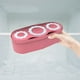 thumbnail image 5 of Bandeja y molde de silicona mejorados para cubitos de hielo,compatibles con tazas de 30/40 onzas,bandejas de hielo para café con forma de cilindro de gran tamaño, 5 of 7