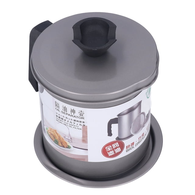 Contenedor De Aceite, Capacidad De 1,4 L Diseño único Contenedor De Grasa Duradero Resistente Para Hotel Para Cocina Para Restaurante