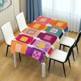 thumbnail image 4 of Yayeee Tablecloths 54" x 54" Rectangle Wrinkle Resistant Party Table Cover, Colorful Jars, 4 of 8