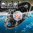 thumbnail image 4 of 8 Pods LED Rock Lights Kit Waterproof Underglow LED Neon Trail Rig Lights for Truck ATV Offroad Boat-Red, 4 of 10