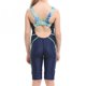 thumbnail image 4 of Odeerbi 8-16 Años Niñas Color Bloque Gradiente Traje de Baño de Entrenamiento de Una Sola Pieza Traje de Baño Sin Mangas de Verano de Surf de Playa Seco Rápido, 4 of 7