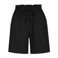 thumbnail image 3 of Patlollav Women'S Casual Shorts Pants Drawstring Elastic Waist Shorts Summer Sports Shorts with Pockets, 3 of 6