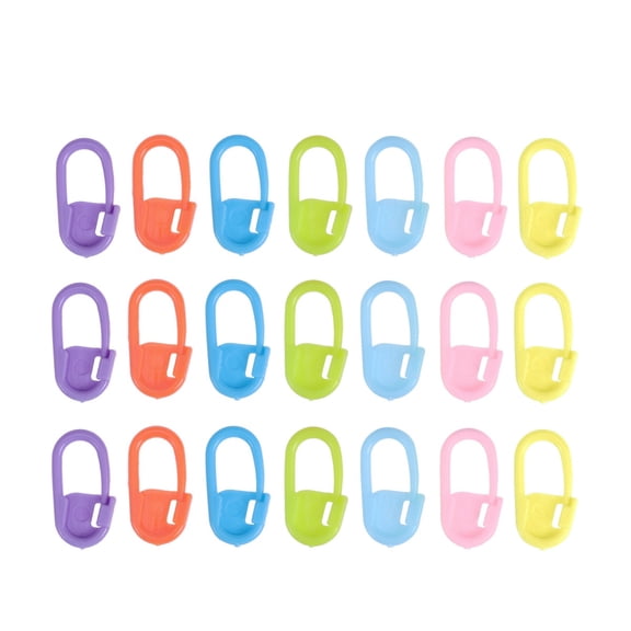 Raindrops Locking Stitch Markers Durable for Knitting and Crocheting 100Pcs
