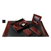 Raika VI 195 BLK Leather Letter Tray - Black