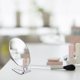 thumbnail image 1 of unbranded Espejo De Plateado Con Dual Y Base Estable Ideal Para El Hogar, 1 of 8