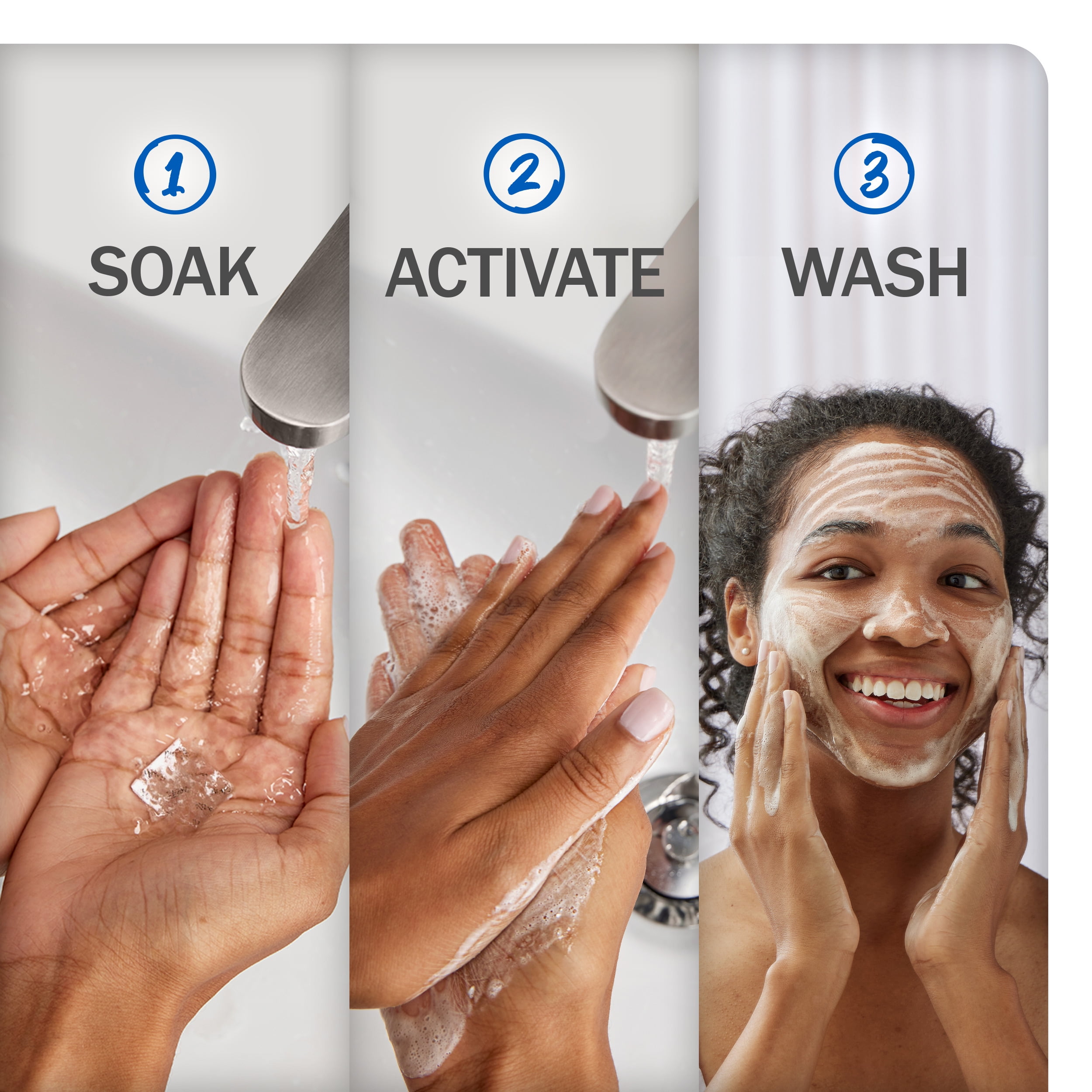 (2 pack) Olay Cleansing Melts + Vitamin C Face Wash, 12 count, Water-Activated Face Wash Cleans, Tones, and Refreshes Skin