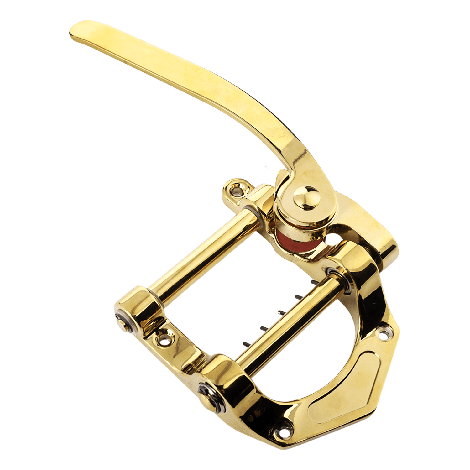 LOOKSEVEN Electric Guitar Tremolo Vibrato Tailpiece Bridge for Les Paul Tele SG Style Flat Top - Gold