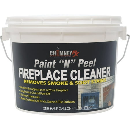 Chimney RX Paint N Peel Fireplace Masonry Cleaner (Best Exterior Masonry Paint)