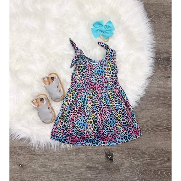 Psychedelic Cheetah Dress