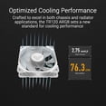 thumbnail image 3 of Ventilador ASUS TUF Gaming TR120 de 120 mm ARGB blanco, paquete triple, 3 of 9