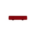 thumbnail image 1 of Hot Knobs HK1005-PB Tiroir d'Armoire en Verre Rectangle Rouge - Noir, 1 of 1