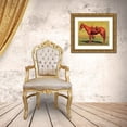 thumbnail image 3 of Remington, Frederic 24x20 Gold Ornate Wood Framed with Double Matting Museum Art Print Titled - Cow Pony, 3 of 4