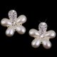 thumbnail image 2 of Phenovo Crystal Faux Pearl Botones Flatback Decor DIY 14.5mm 10pcs Beige , 4 perfecl Botón de flor de perla, 2 of 8