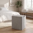 thumbnail image 4 of Poyokee Clothes Storage, Reinforced Storage Baskets for Organizing Clothing Sweater Comforter Bedding, Foldable Baskets Closet Organizers and Storage with Lids, L, 4 of 7