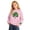 Pink, variant on St. Patrick's Day Girls Hooded Sweatshirt With Print And Pocket Cozy Pullover Casual Kids Top Irish Green Pullover Hoodie 3-14Y