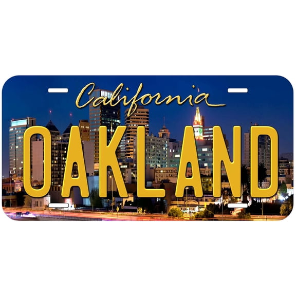 Oakland CA TAG01 Novelty Car Auto License Plate