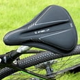 thumbnail image 2 of Sillín de bicicleta acolchado suave funda de asiento de ciclismo Mtb almohadilla gruesa cojín de asiento, 2 of 5