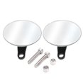 thumbnail image 1 of Motorcycle Rimless Rearview Mirror for Wide Angle Round Mirror, 1 of 5