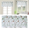 thumbnail image 2 of Floral Curtains Kitchen Coffee Curtains Bedroom Rod Curtains Lace Short Curtains Lace Curtains 54 X 24 Inch 1 Panels, Curtain, 2 of 9