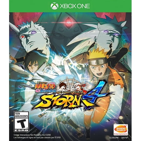 Naruto Shippuden Ultimate Ninja Storm 4  Bandai Namco  XBOX One  00722674220088 The story of Naruto Shippuden is coming! This series established itself among the pinnacle of Anime and Manga adaptations to videogames! As every good story comes to an end  Naruto Shippuden: Ultimate Ninja Storm 4 is going to be the most incredible Storm game released to date! Players around the world will experience the exhilarating adventures of Naruto Uzumaki like never before! The latest opus in the acclaimed Storm series will take gamers on a breathtaking and epic ride with the features like Change leader system and Wall-run. This is just the beginning and more characters and features will be announced in the future!