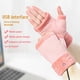 thumbnail image 2 of Usb Para Hombres Y Mujeres, Guantes Cálidos De Invierno Para Ordenador Portátil, Guantes Calefactables Sin Dedos Con Forro Polar, Calentador De Manos, Diseño Lavable Vogacara HA047111-05, 2 of 6