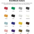 thumbnail image 2 of EverBlock 3 Level Shelving Kit, 36” W | For Office, Playroom & Bookshelves | Giant Building Blocks | Easy to Connect & Reuse | Indoor & Outdoor Use | Build Displays & Structures | Translucent, 2 of 2