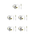 thumbnail image 1 of Seitruly Auriculares HIFI de 3,5mm, tapones para los oídos de silicona, auriculares electrónicos con bobina móvil, sonido estéreo, ordenador deportivo Type2 NO2, 1 of 4