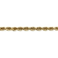 thumbnail image 3 of Real 14kt Yellow Gold 4.5mm Diamond Cut Quadruple Rope Chain; 20 inch; Lobster Clasp; for Adults and Teens; for Women and Men, 3 of 5