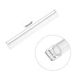 thumbnail image 2 of Acrylic Pipe Clear Rigid Round Tube 3pcs 9mm ID 15mm OD 6" for Lamps and Lanterns, Water Cooling System, 2 of 6