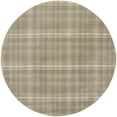 thumbnail image 5 of Nourison Grafix 8' x Round Olive Farmhouse Indoor Rug, 5 of 8