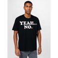 thumbnail image 1 of Yeah... No Distressed Shirt - Funny Saying "Yeah... No" T-Shirt, 1 of 5