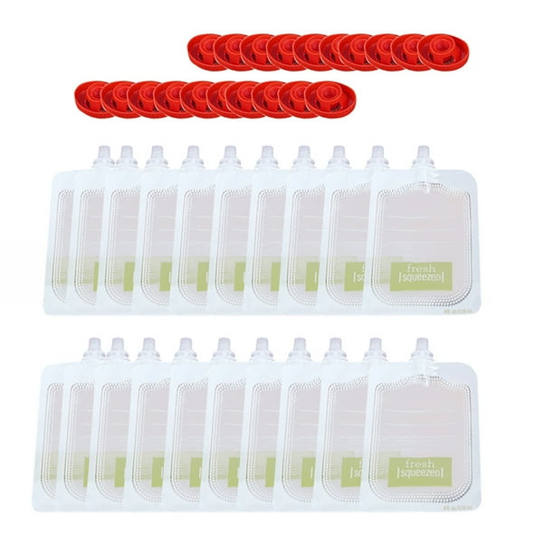 Bebés 10/20/50 unidades Bolsitas para alimentos Comida para bebés Preparador de comida para bebés Almacenamiento Cocina, comedor y bar