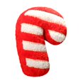 thumbnail image 4 of Muñeco de Navidad, almohada navideña, decoración de dibujos animados para el hogar, decoración de fiesta, adorno de peluche suave para ropa de cama bastón rojo, 4 of 9