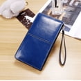 thumbnail image 3 of Cartera larga para mujer, cartera con cremallera para mujer, versión coreana, bolso de mano de gran capacidad, 3 of 4
