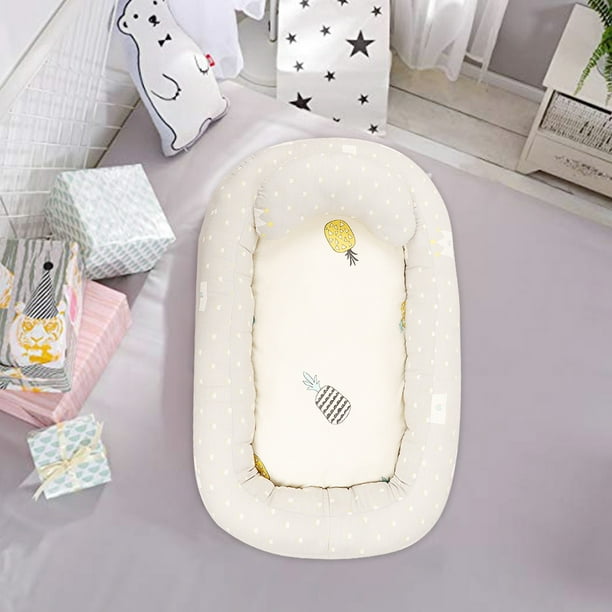 Baby Bionic Bed Baby Play Cushion Multifunctional Baby Bed Baby Lounger Multifunctional Super Large Round Newborn Baby Bionic Bed Play Cushion Bed