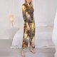 thumbnail image 3 of Fotbe Golden Horned White Dragon Conjunto de Pijama de Manga Larga para Mujer con Estampado, Ropa de Dormir de 2 Piezas, Conjunto de Casa Suave y Cómodo con Bolsillos-X-Large, 3 of 7