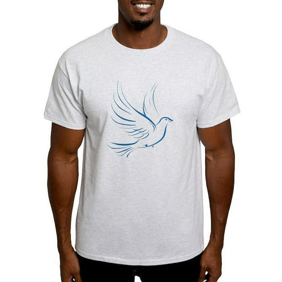 CafePress - Dove Of Peace Light T Shirt - Light T-Shirt - CP