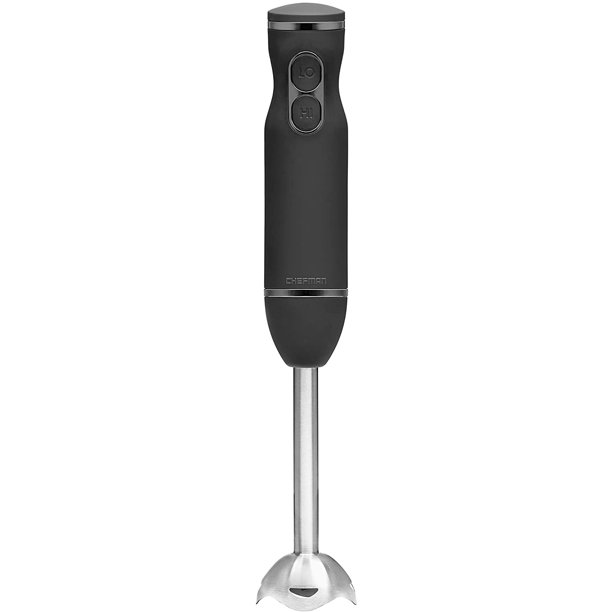 Chefman 300W Multispeed Immersion Hand Blender, Stainless Steel Blades
