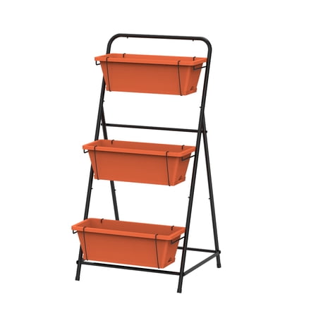 OYEAL 3-Tier Raised Garden Bed,  Vertical Garden Planters for Indoor/Outdoor Vegetables, Flowers