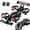 Black, variant on Juuar 2-in-1 Drones for Kids, 2.4GHz Land and Air RC Drift Car with Lights, Altitude Hold & Circle Fly, 3 Speed Stunt Flying Car Drone Toys for Beginner, Red