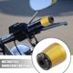 thumbnail image 2 of 1 Par Motocicleta Manillar Extremo Tapones 7/8" 22mm Negro Dorado Tono, 2 of 7