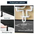 Under Sink Mat, Campmoy 34" x 22" Under Sink Mats for Kitchen