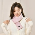 thumbnail image 4 of Thermal Scarf 3 Level Adjustable USB Rechargeable Winter Cold Protection USB Heated Scarfs for Outdoor, 4 of 5