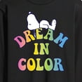 thumbnail image 3 of Peanuts - Dream In Color - Men's Long Sleeve T-Shirt, 3 of 6