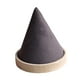 thumbnail image 4 of Expositor de pulseras y relojes con forma de cono, soporte para coleteros, base de madera para joyería. Gris, 4 of 7