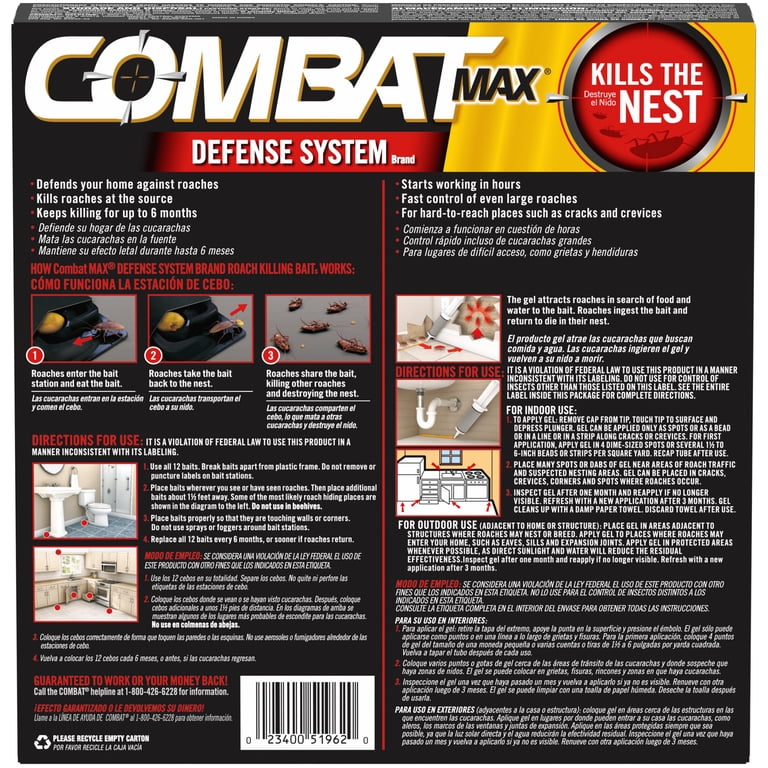 Combat Max Defense System, Bait & Gel Combo photo 8