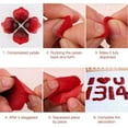 thumbnail image 4 of 100PC Realistic Silk Rose Petals for Wedding Home Decoration Bridal Fabric Flowers, 4 of 8