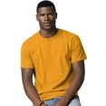 thumbnail image 1 of Hanes TAGLESS Men`s T-Shirt - Best-Seller, 4XL, Gold, 1 of 3