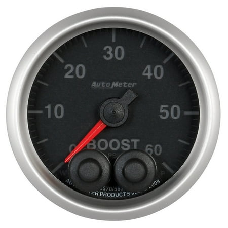 Apexi Boost Meter - AUTO METER 5670 2-1/16IN BOOST, 0-60 PSI, ELITE