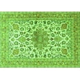 thumbnail image 1 of Ahgly Company Indoor Rectangle Medallion Green Traditional Area Rugs, 5' x 7', 1 of 1